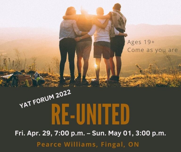 YAT Forum 2022 – Sign Up Today!