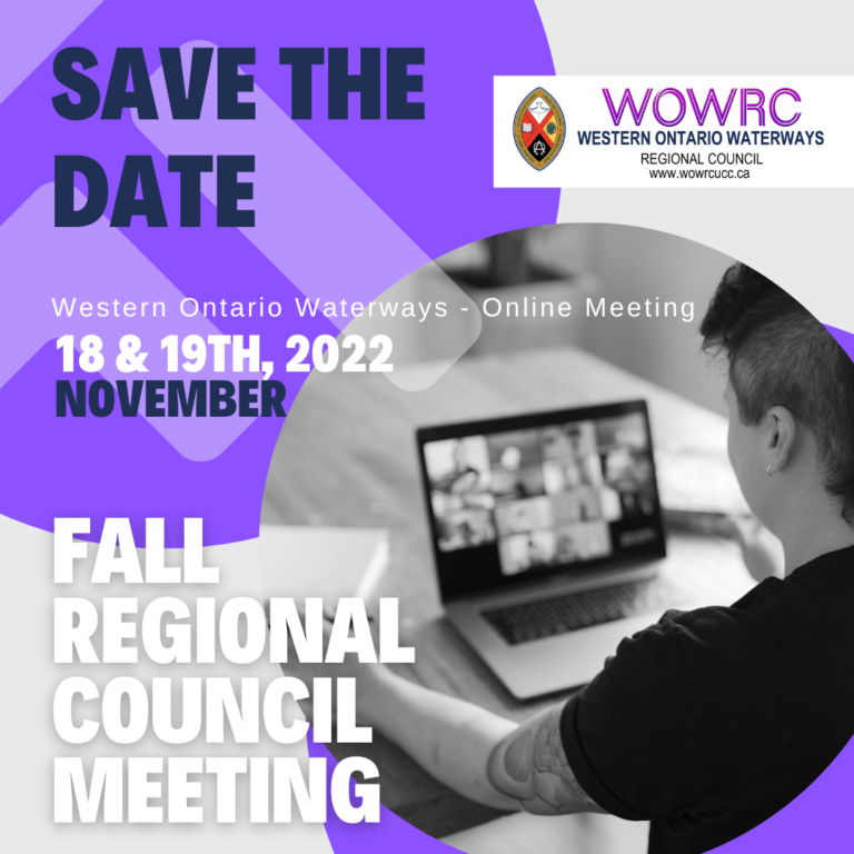 Registration Now Open for the Western Ontario Waterways Fall Gathering!