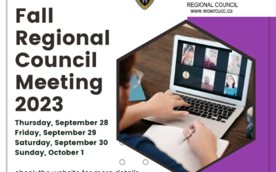Registration is NOW Open for the Western Ontario Waterways Fall Regional Council Meeting