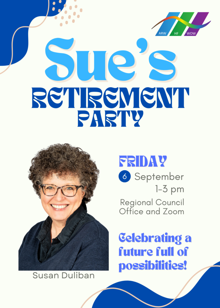 You are Invited to Sue’s Retirement Party!